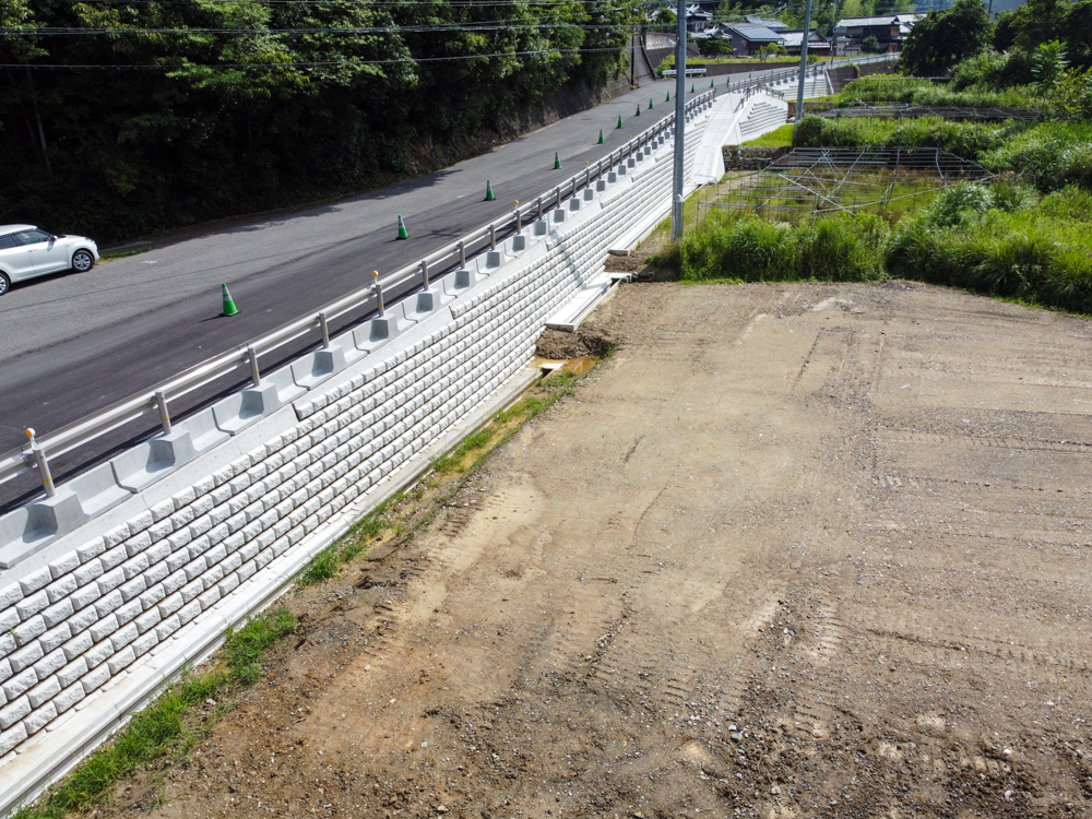 奥佐々阪井線地方特定道路整備工事