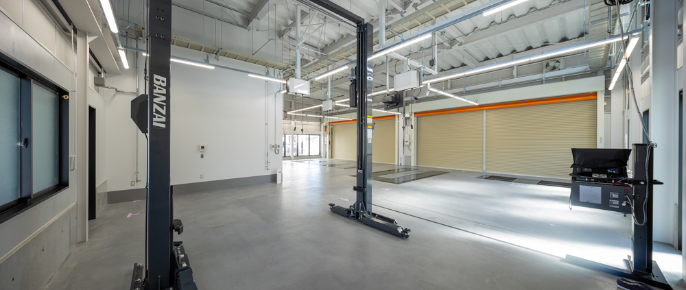 マツダオートザム紀北増改築工事