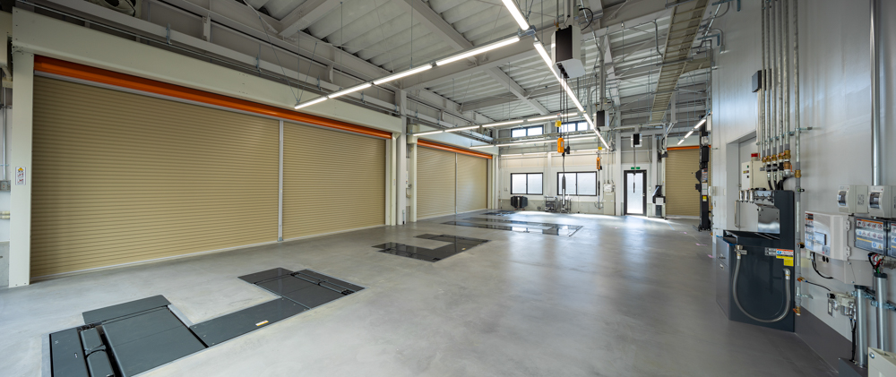 マツダオートザム紀北増改築工事